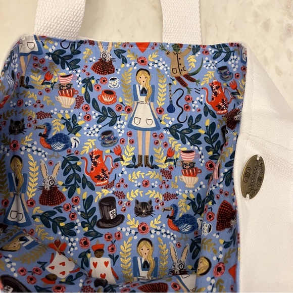 Handmade new Alice in Wonderland Tote bag - Picture 6 of 7